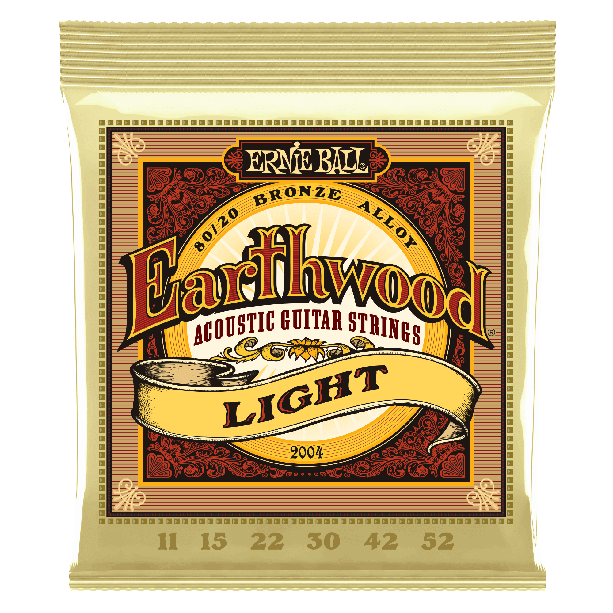 Ernie Ball EB-2004 Earthwood Acoustic 011-052
