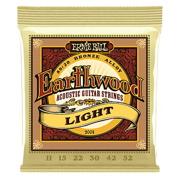 Ernie Ball EB-2004 Earthwood Acoustic 011-052
