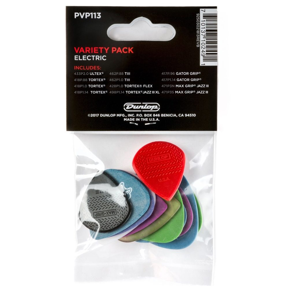 Dunlop Electric Guitar Pick Variety Pack (12-Pack) - 3