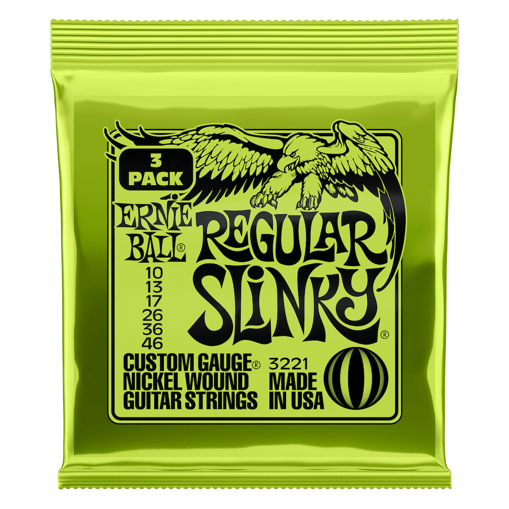 Ernie Ball Regular Slinky 010-046 (3-Pack)