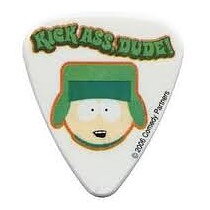 South Park Guitar Pick "Kick ass dude"