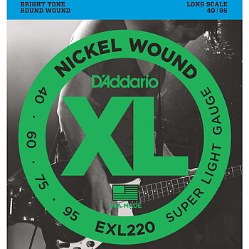 D'Addario EXL220 Super Light 040-095
