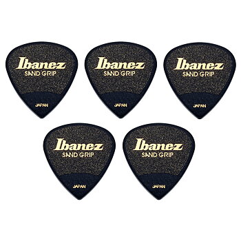 Ibanez SAND GRIP Small Teardrop Picks (5-Pack)
