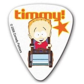 South Park Guitar Pick "Timmy"