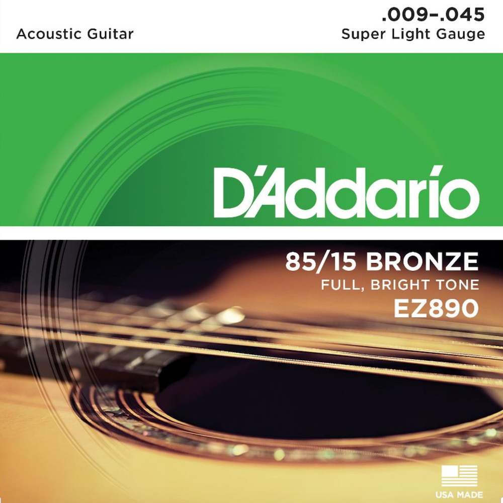 D'Addario EZ890 Super Light 009-045