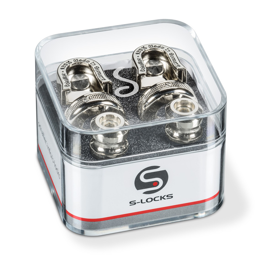 Schaller SLocks Strap Lock Set (Nickel)
