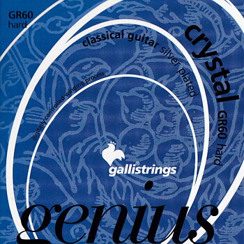 Galli GR60 Genus Crystal Classical Guitar Strings (Hard Tension)
