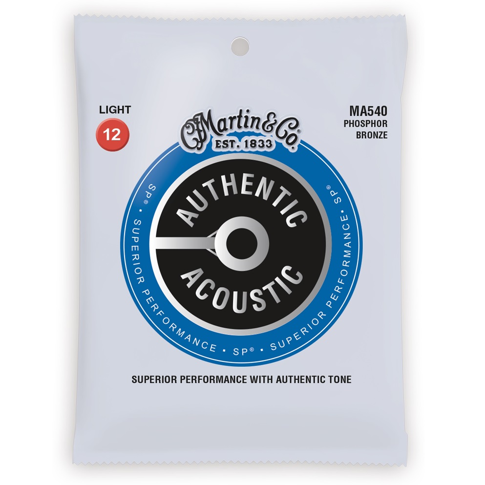 Martin MA540 Phosphor Bronze Acoustic Strings 012-054
