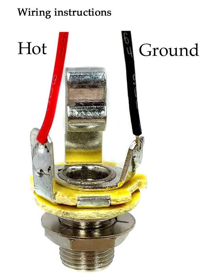 DiMarzio Pro Parts Output Jack  - 3