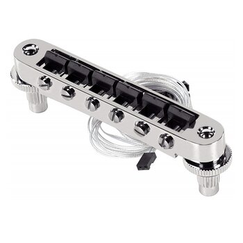 PN-8843-N0 GHOST 4mm ResoMax Tune-O-Matic Bridge (Nickel)