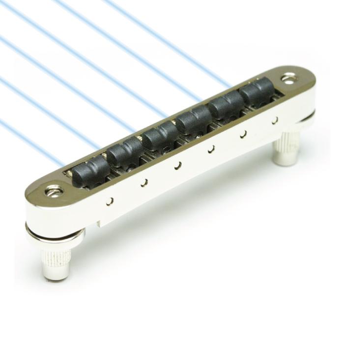 PN-8843-N0 GHOST 4mm ResoMax Tune-O-Matic Bridge (Nickel) - 2