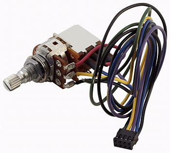 PE-0206-00 Ghost Pickup System Volume Pot MID/DARK