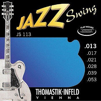 Thomastik-Infeld JS113 Jazz Swing Flatwound Elgitarstrenger 013–053