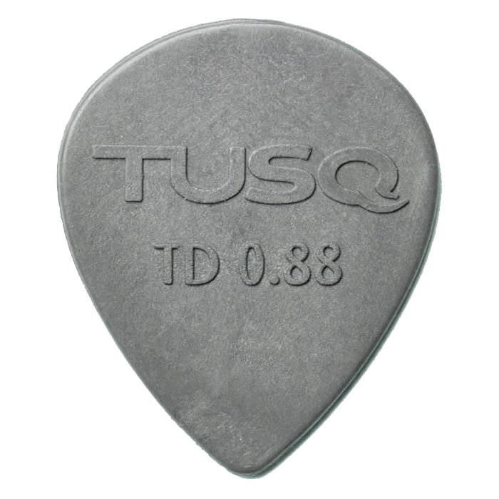 Graph Tech TUSQ Tear Drop Picks Grey 0.88mm - Deep Tone