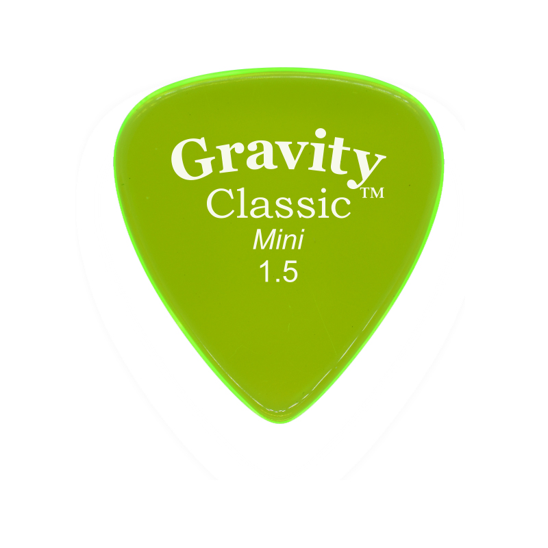 Gravity Picks GCLM15M Classic Mini Unpolished 1.5mm
