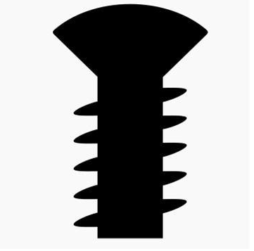 Pickguard Screws 3 x 12mm (Chrome, Black & Gold) - 3