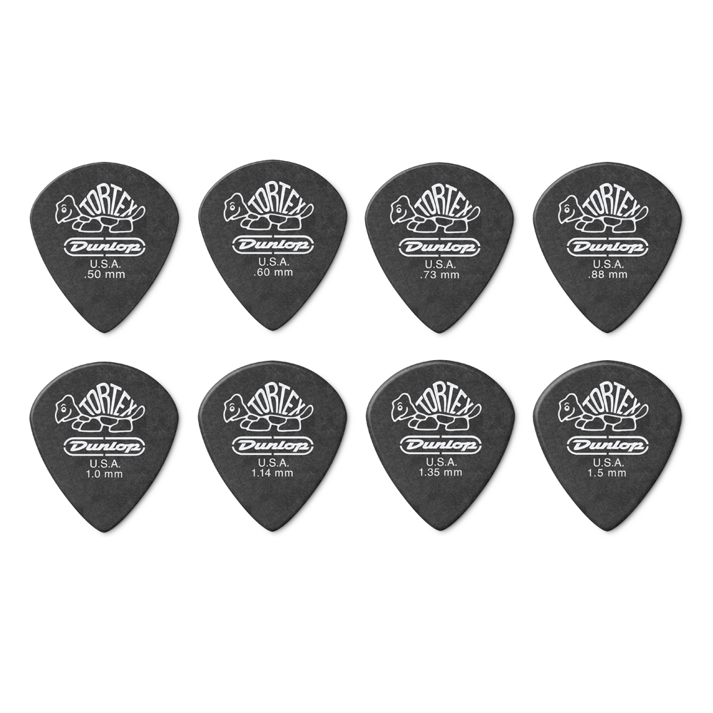 Dunlop Tortex "Pitch Black" Jazz III (12-Pack) - 2