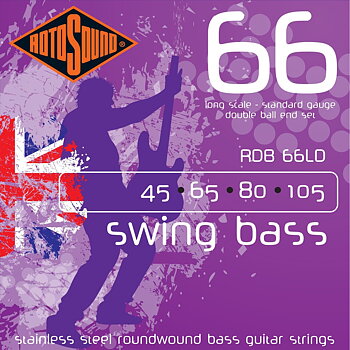 Rotosound RDB66LD Double Ball End Bass Strings 045-105 