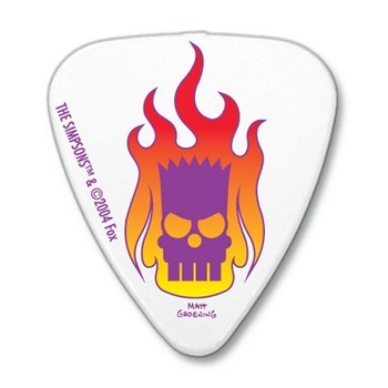 Simpson "Bart Flame" Pick