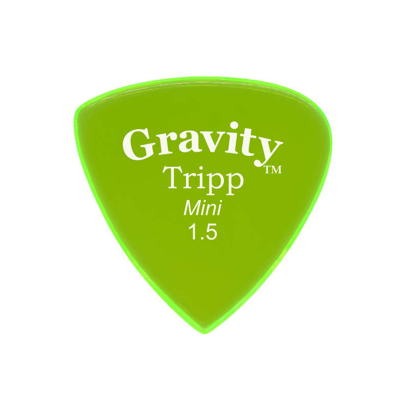Gravity Picks GTRM15P Tripp Mini Polished 1.5mm