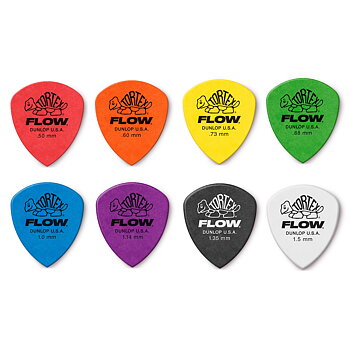 Dunlop Tortex FLOW Guitar Picks (12-Pack)