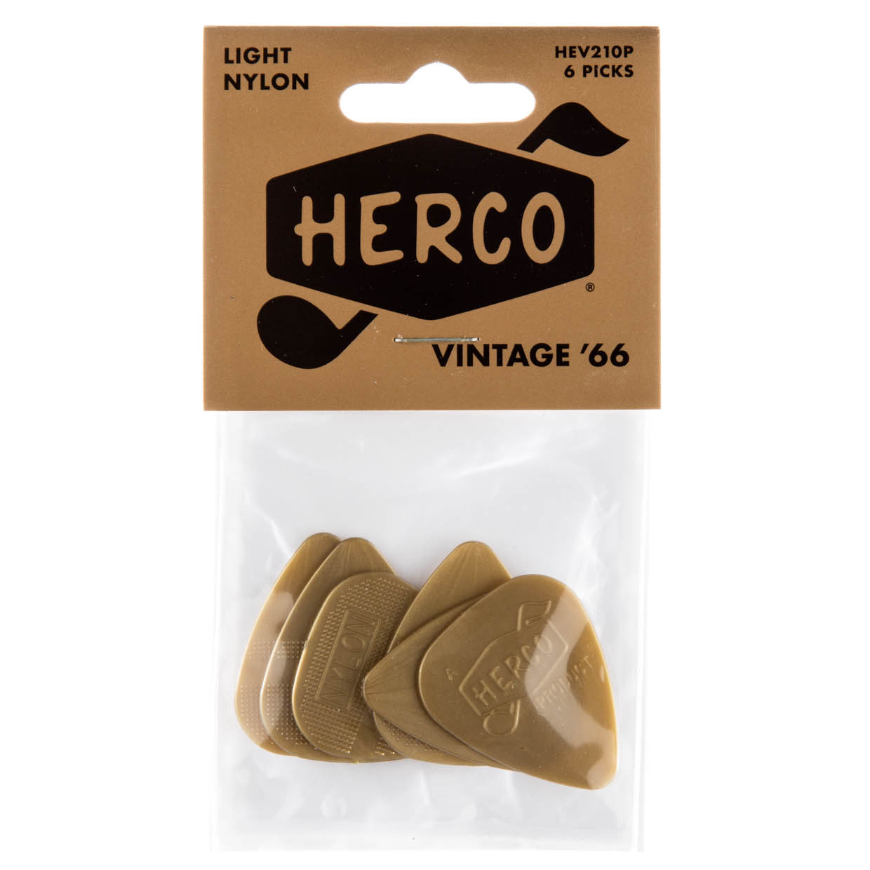 HERCO® Vintage ’66 Guitar Pick Light (6-Pack)
