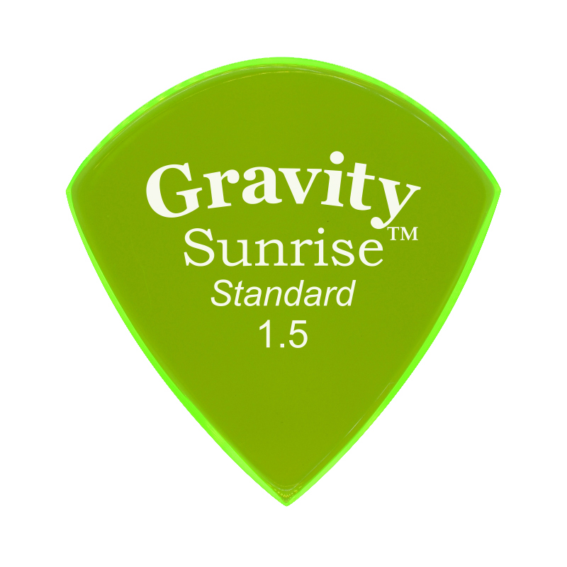 Gravity Picks GSUS15P Sunrise Standard Polished 1.5mm