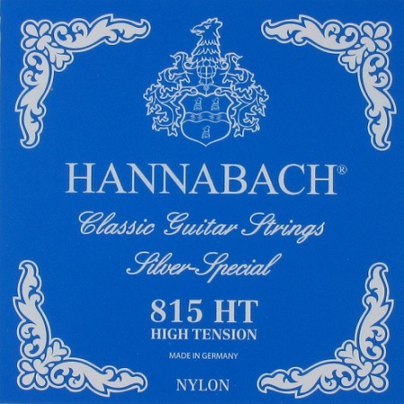 Hannabach 815HT Silver Special Classical Guitar Strings (High Tension)