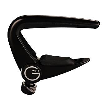 G7th Newport Steel String Capo Black