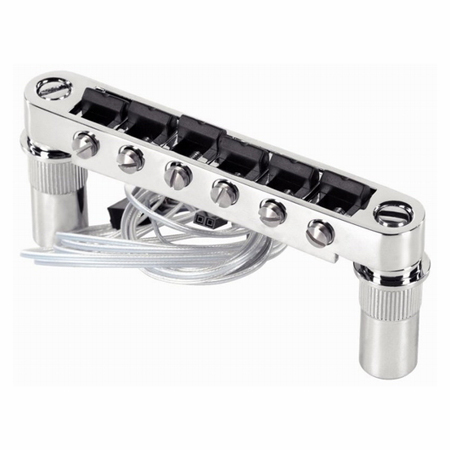PN-8863-C0 GHOST 6mm ResoMax Tune-O-Matic Bridge (Chrome)