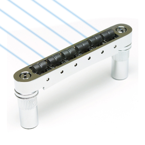 PN-8863-C0 GHOST 6mm ResoMax Tune-O-Matic Bridge (Chrome) - 2