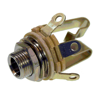 Switchcraft SC-12B  6.35mm Output Jack (Stereo) 