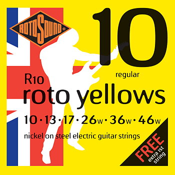Rotosound R10 Roto Yellows 010-046