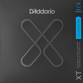 D'Addario XT Extended Life Classical Guitar Strings (Hard Tension)
