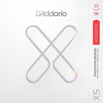D'Addario XS Phosphor Bronze Acoustic Guitar Strings 013-056