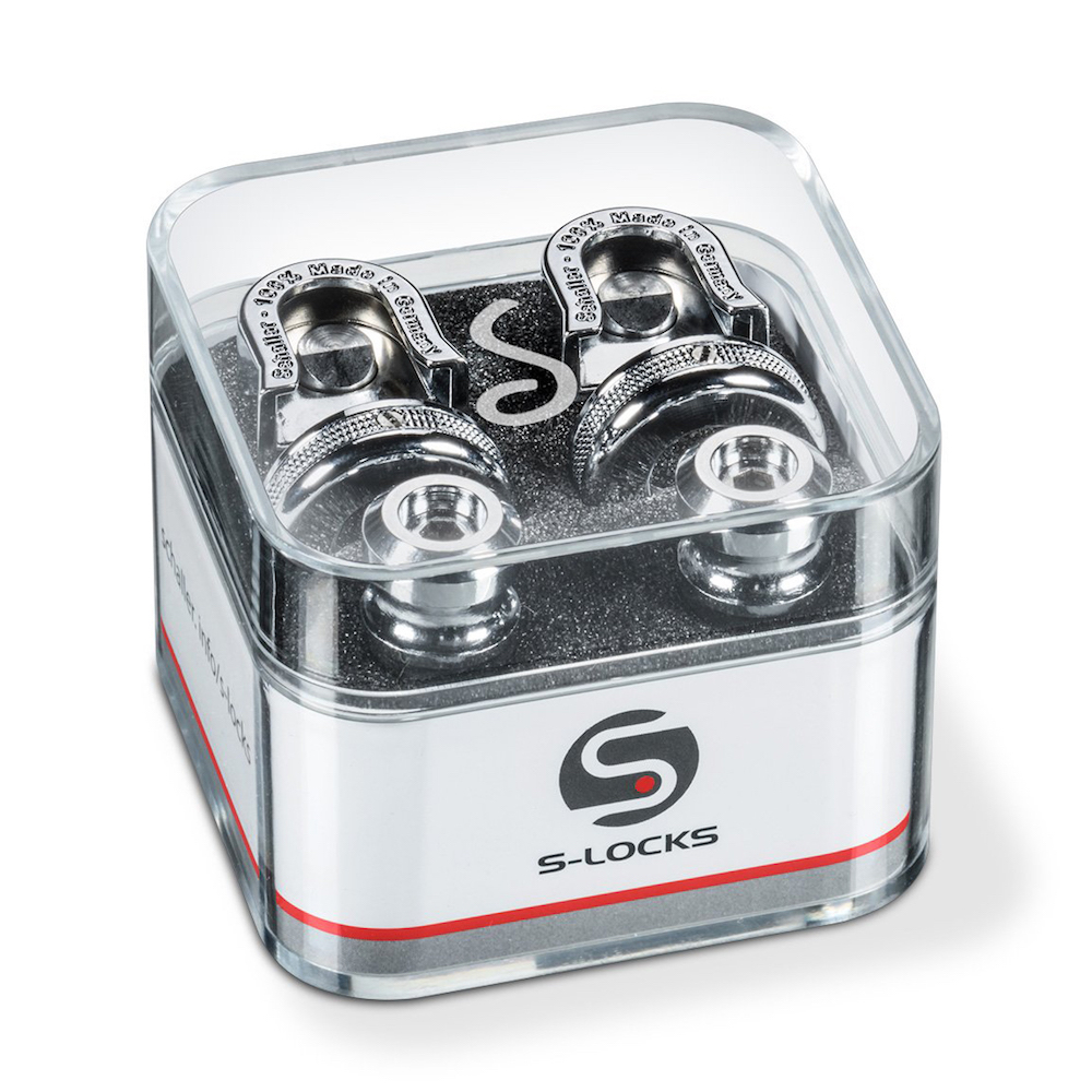 Schaller S-Locks Strap Lock Set (Chrome)