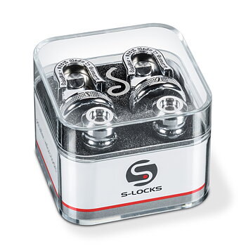 Schaller S-Locks Strap Lock Set (Chrome)
