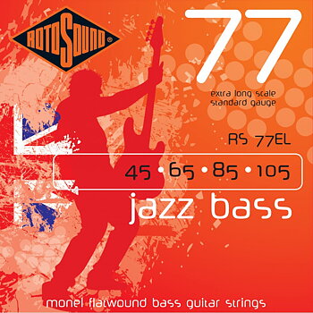 Rotosound RS77EL Jazz Bass Flatwound 045-105 (Extra Long)