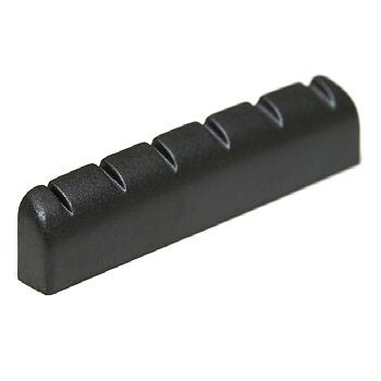 PT-1728-00 Black Tusq 6 String Nut Slotted