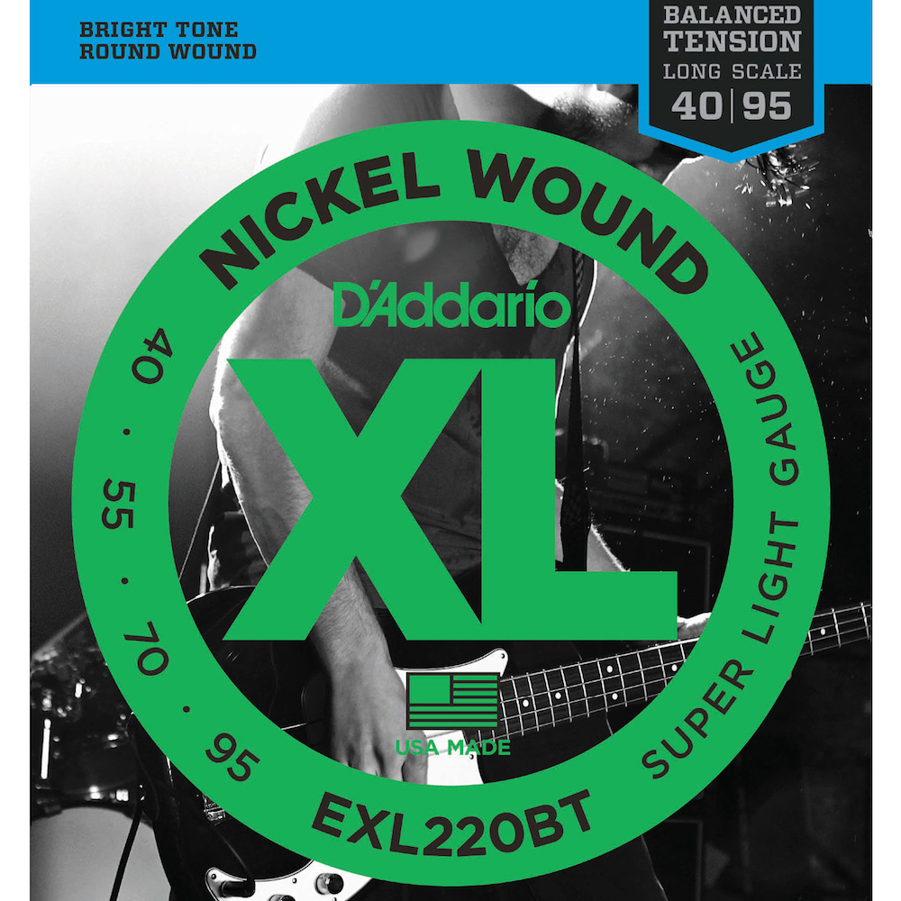 D'Addario EXL220BT Super Light 040-095