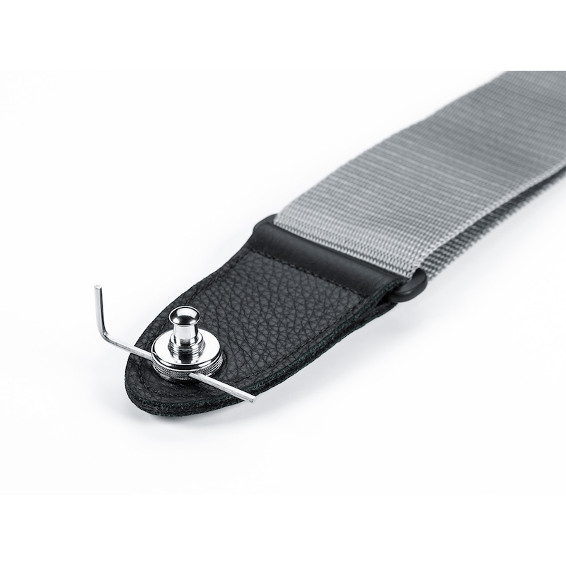 Schaller S-Locks Strap Lock Set (Black Chrome) - 7