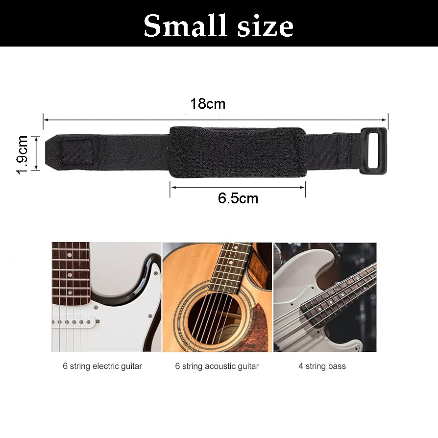 String Muter Black Small (2-Pack) - 2