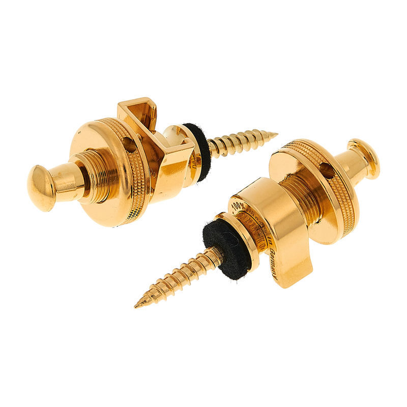 Schaller S-Locks Strap Lock Set (Gold) - 2