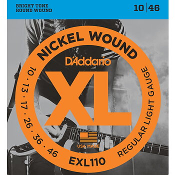 D'Addario EXL110 Regular Light 010-046