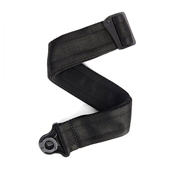 D’Addario 50BAL00 Auto Lock Guitar Strap (Black) 