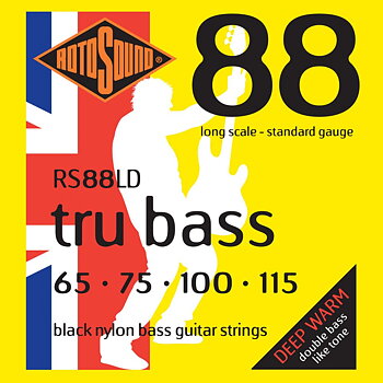 Rotosound RS88LD Tru Bass Black Nylon 065-115