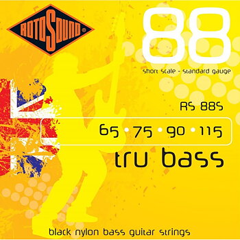 Rotosound RS88S Tru Bass Black Nylon 065-115 (Short Scale)