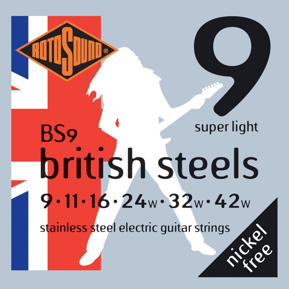 Rotosound BS9 British Steels 009-042