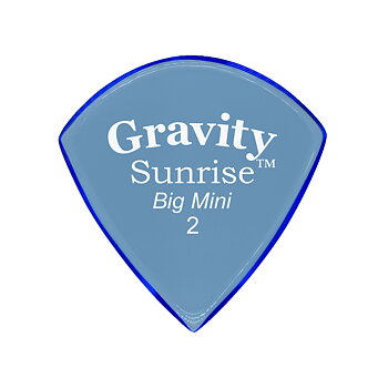 Gravity Picks GSUB2P Sunrise Big Mini Polished 2mm