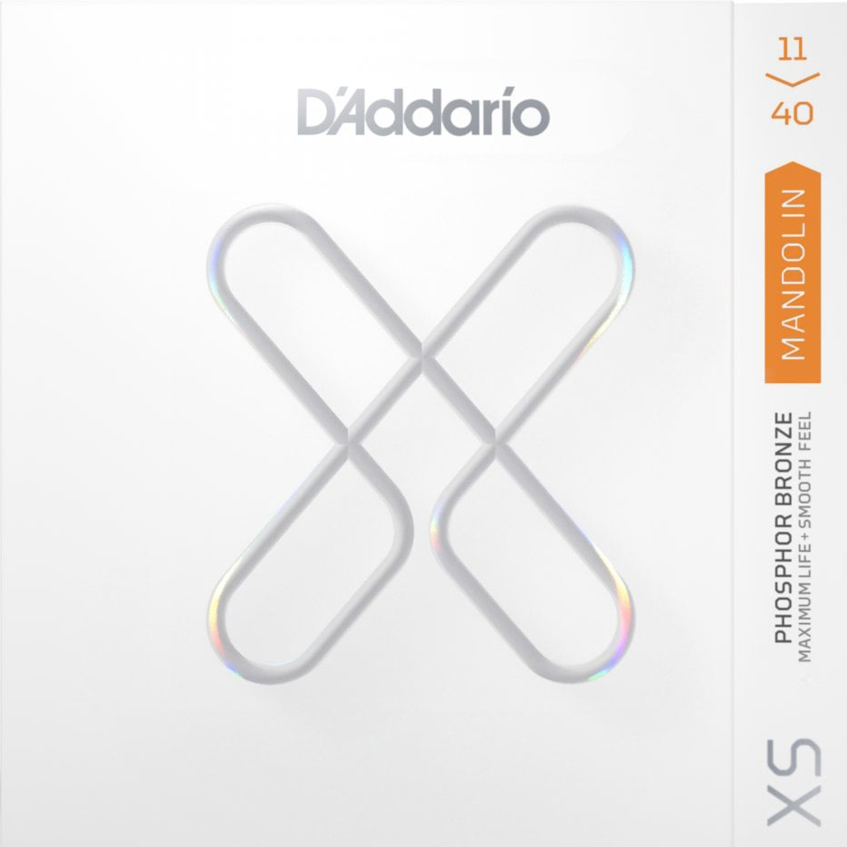 D'Addario XS Phosphor Bronze Mandolin Strings 011-040 (Medium)